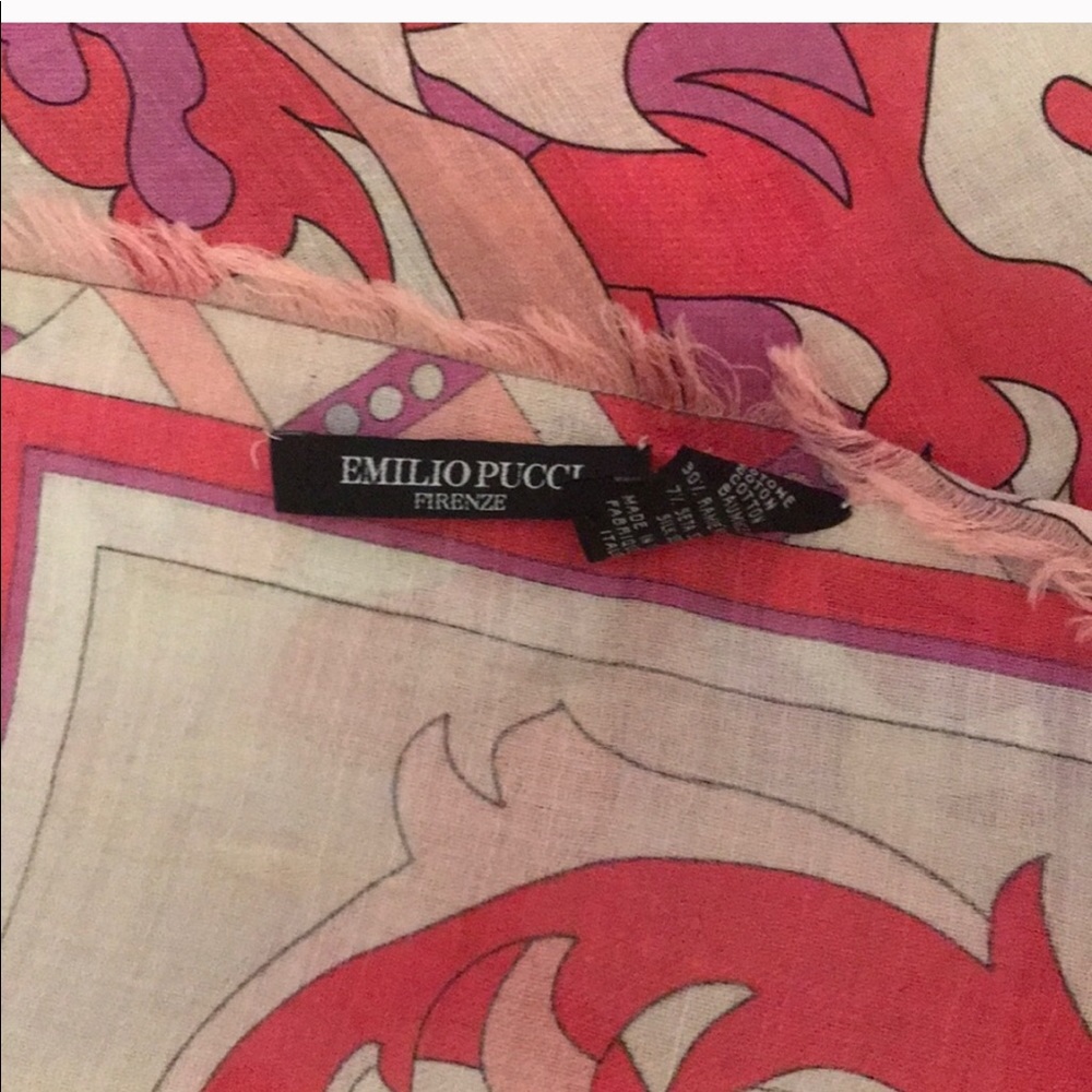 Emilio Pucci large scarf! Authentic and unique - Picture 2 of 3